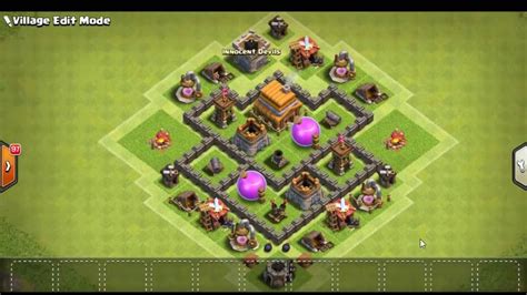 th4 coc base layout.